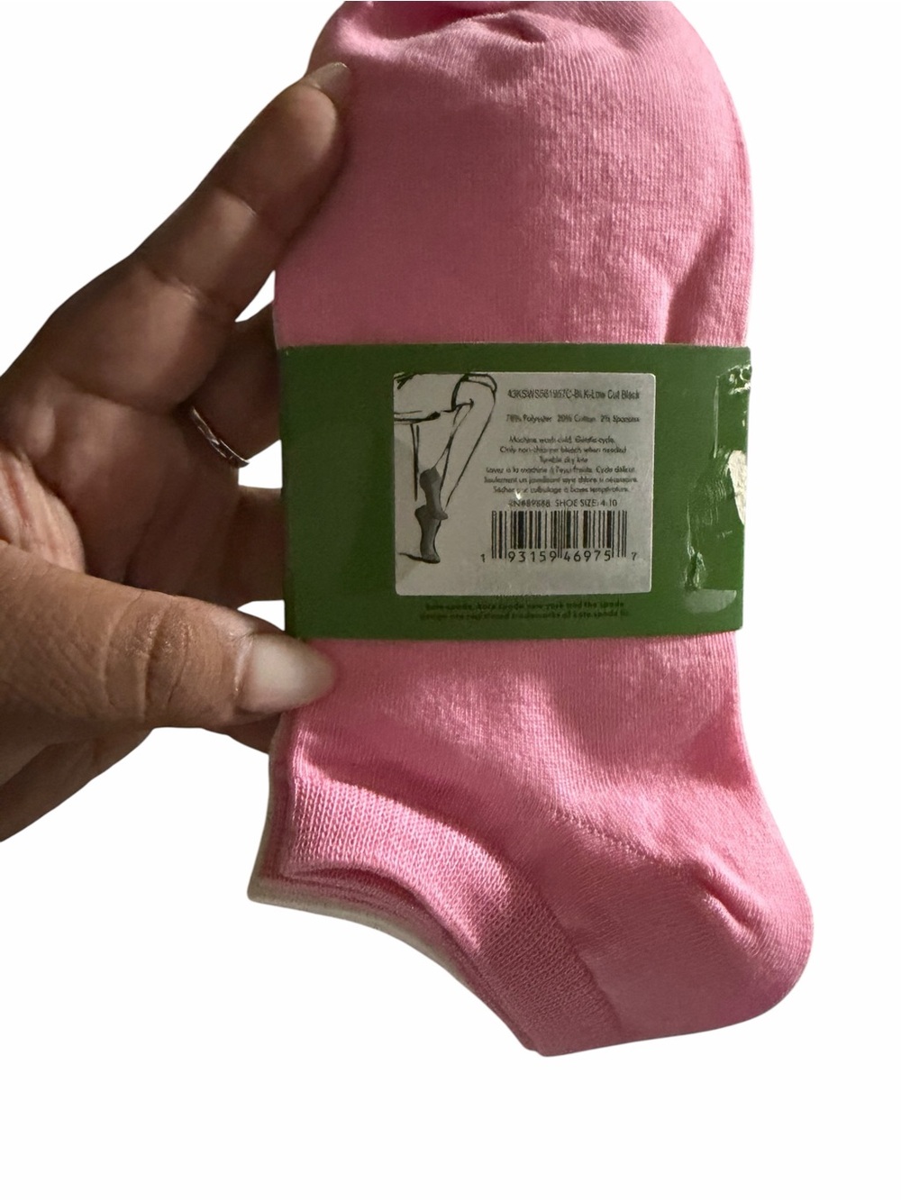 kate spade ♠️ polka dot Low Cut Socks 3pairs - Picture 3 of 6
